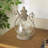 Cole And Grey Metal Decorative Scroll Indoor Outdoor Candle Lantern With Arched Handle