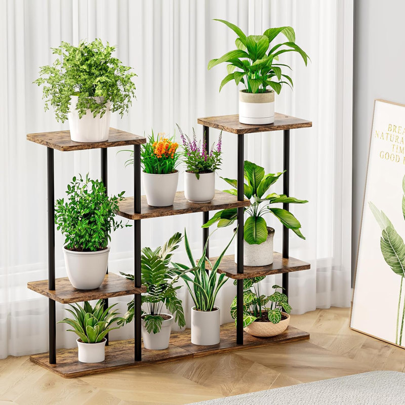 Support pour plante Kriebel, Noir