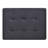 Sleek Contemporary Black Ottoman-919525782