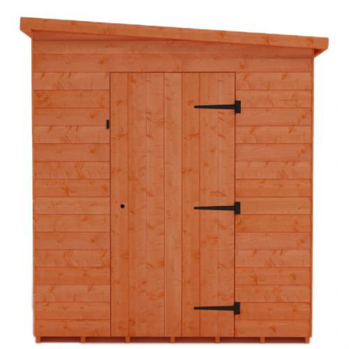 10x8w Tiger Shiplap Lean To Pent Shed