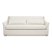 Avendale Linen Blend Sofa – Made in the USA With Bench Seat Cushion — Lexmod