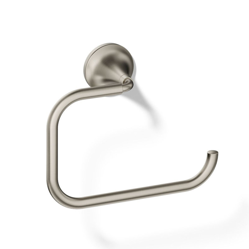 Tone Towel Ring, Vibrant Brushed Nickel