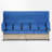 45.33" Wide Wicker Outdoor Patio Daybed With Canopy-1433556468