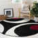 Ashal Abstract Black/Ivory Area Rug