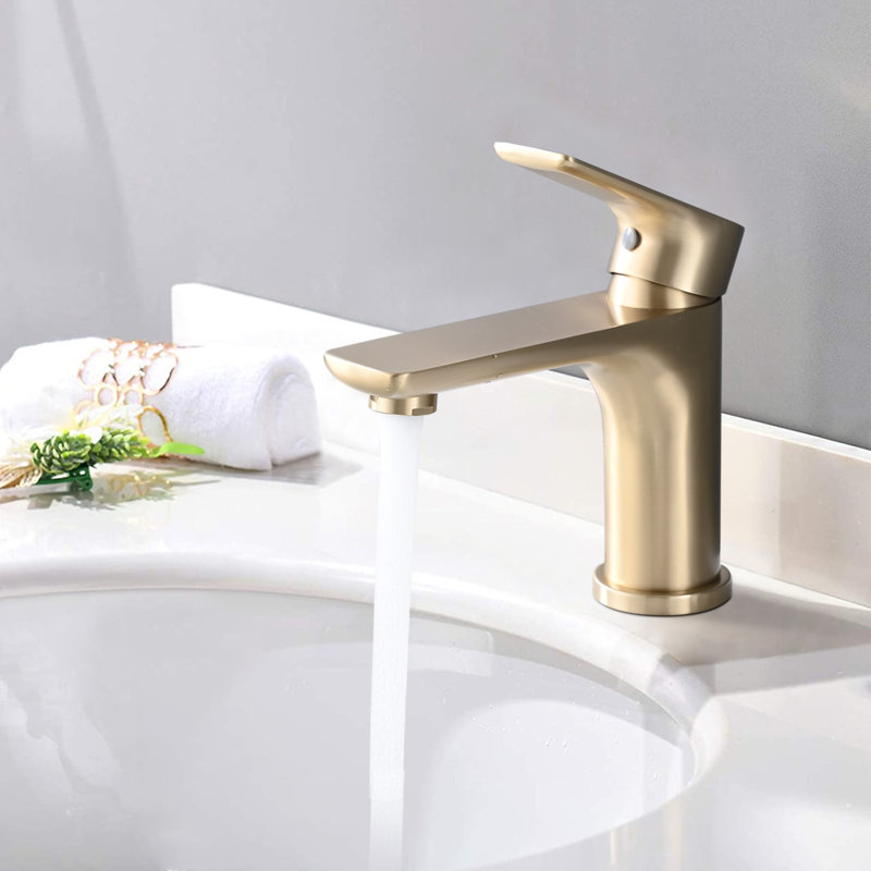 Robinet de lavabo simple, Chrome