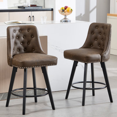 Tabouret de comptoir pivotant 25 po North