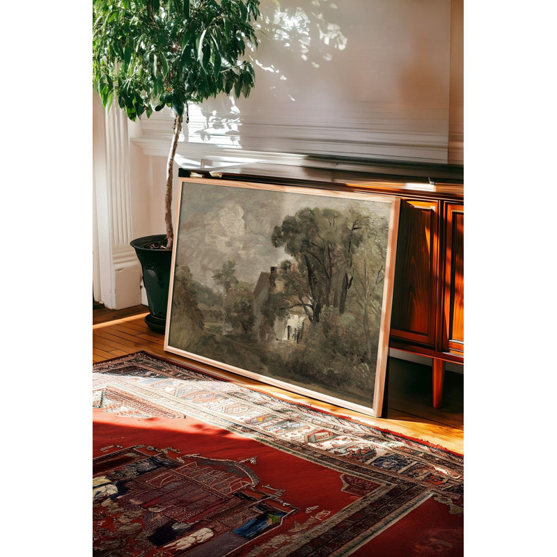 Peinture décorative encadrée
