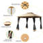 10 pi. L 10 pi. D Pavillon de jardin en acier