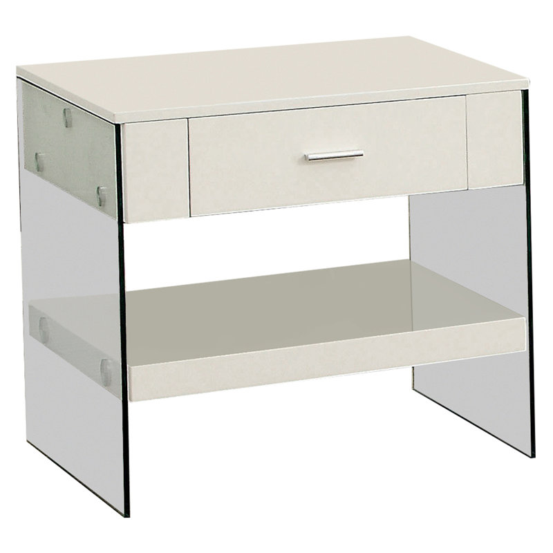 Juka 23.75" Width 1-Drawer End Table