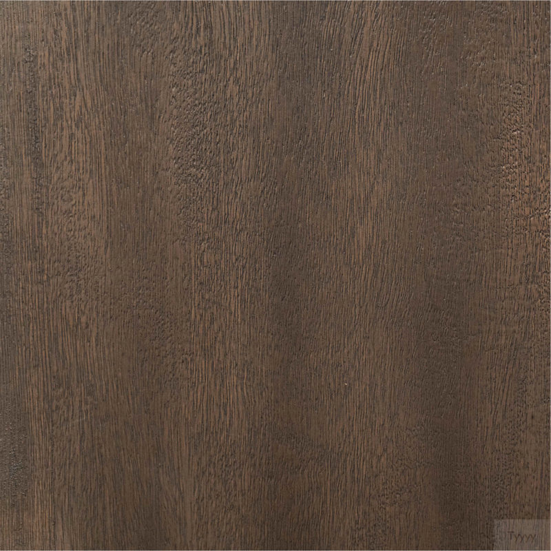 Commode 5 tiroirs Avana, aucun assemblage requis, finition grège fumée