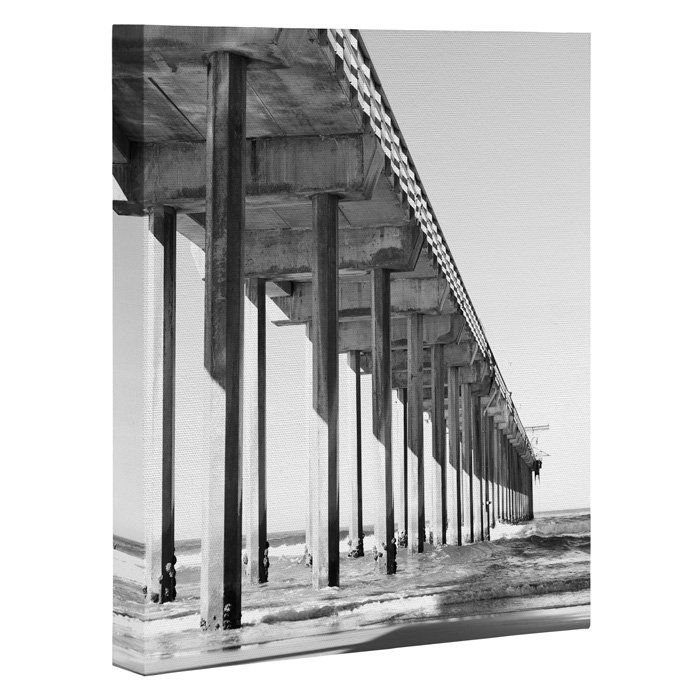 « the pilier », reproduction de photo sur toile, H 30 po x l 24 po x P 1,5 po