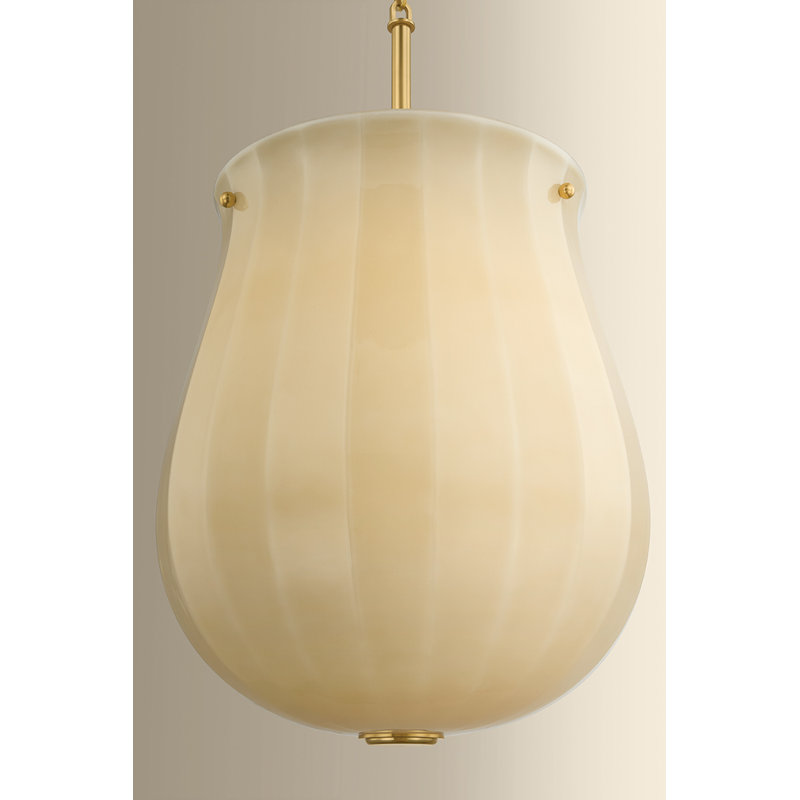 Luminaire suspendu Nevins, 14, Laiton vieilli