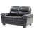 Mouton Faux Leather Pillow Top Arm Loveseat-113036981-20432794