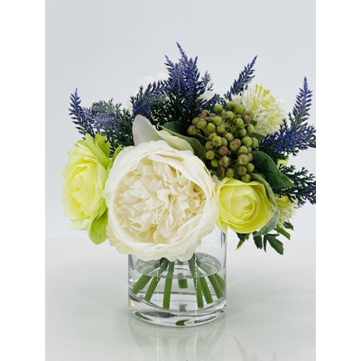 Peony Arrangement in Vase