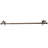 Aadan Metal Distressed Brown Pinecone 44" - 82" Curtain Rod with Matching Brackets