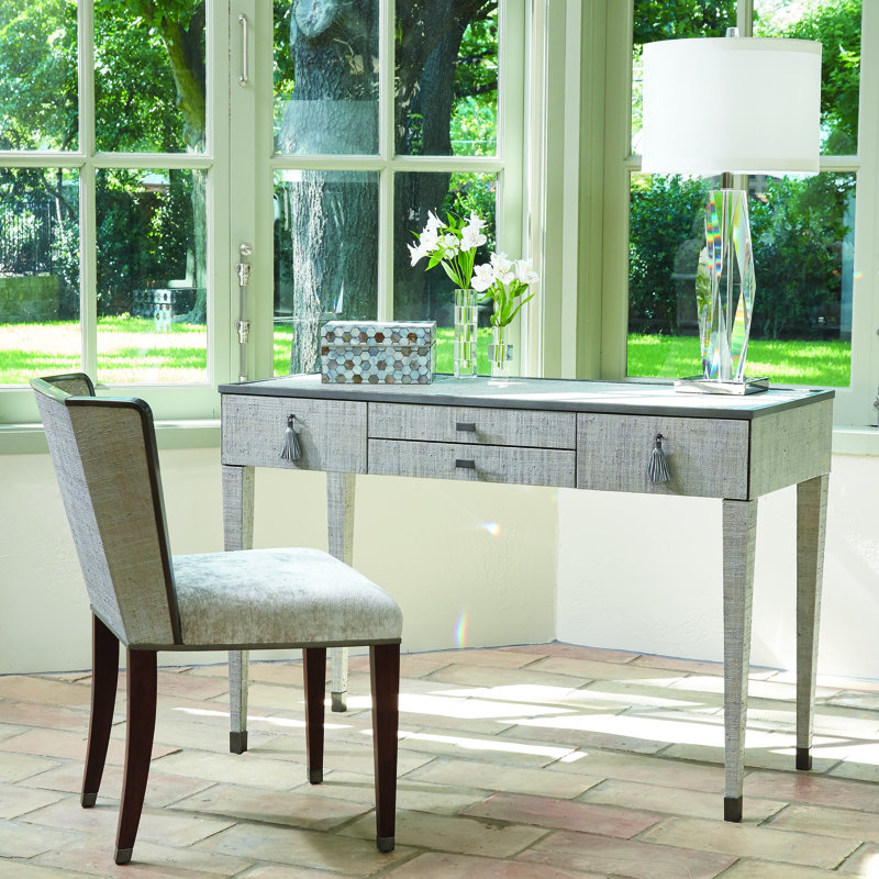 Vanity Desk, Silver