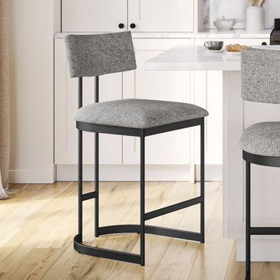 Lucio Fabric Counter & Bar Stool