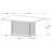 Monette Black Rectangle Dining Table