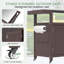 Chariot extérieur pour barbecue, îlot de cuisine avec plateau et armoire de rangement en acier inoxydable, table de préparation, résistant aux intempéries-1606049532