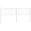 Vidaxl Metal Replace Headboard White 200 Cm-104509718-104509721