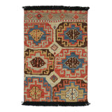 One-of-a-Kind 2' X 3'3" Hand Knotted Area Rug