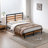 Mayghan  Platform Bed Frame with Wooden Headboard and Footboard-2021272585-2021272589