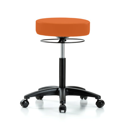 PERCH Stella Height Adjustable Stool | Medium Bench Height 21-28.5" by Perch Chairs & Stools