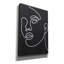 «About Face 2 BW» par Moira Hershey, art mural sur toile-1950624457