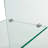 43'' Glass Console Table