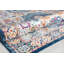 Tapis oriental orange / bleu Bartolo-827680331
