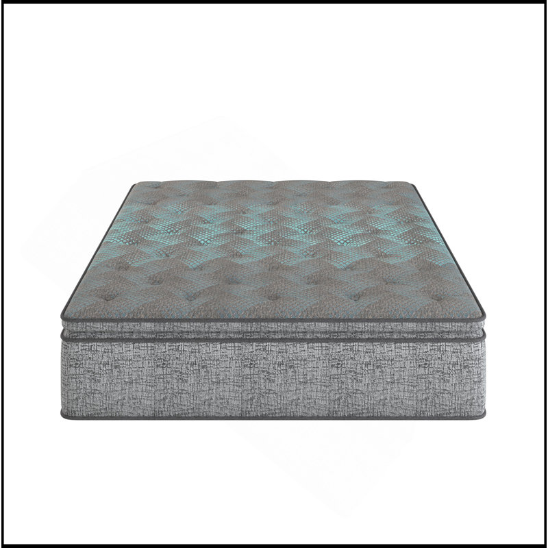 Restonic Comfort Care Hybrid Mattress, Individual Pocketed Coil Mattress , Medium Comfort, King, 10"
