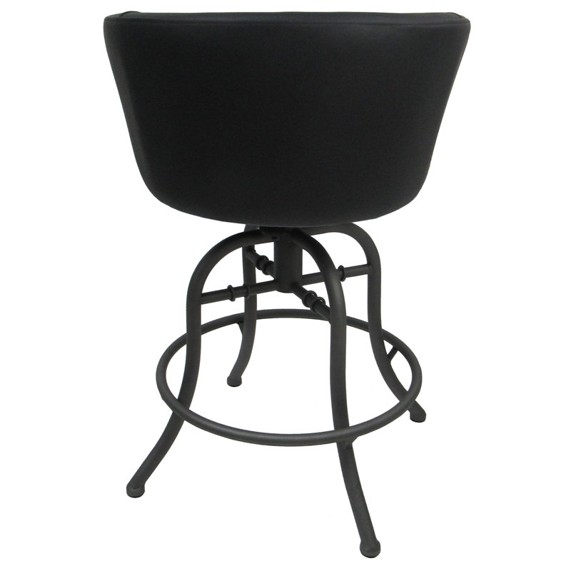 Tabouret de bar 26 po Dupey Cermenho, Tabouret de comptoir (siège d'une hauteur de 26 p, Lave noire