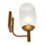 Lampe murale Dewdrop - Bronze et transparent