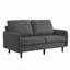Hollymead Milman 144.5Cm Velvet Loveseat-476625264