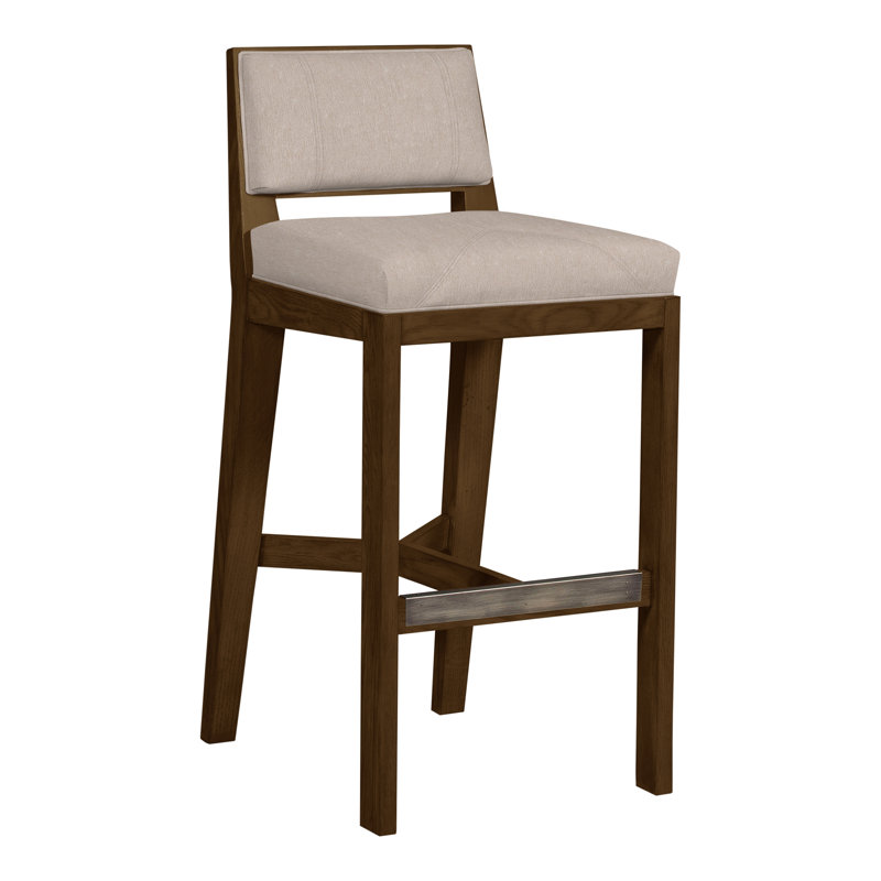 Thom Filicia 32.5'' Bar Stool, Havana, Jiggles Fawn