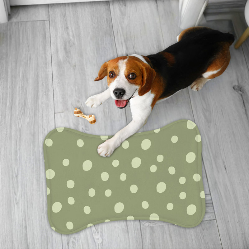 Boho Chic Art - 1 Piece Bone Shape Feeding Mat