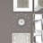 Metal Starburst Decorative Wall Clock with Crystal Accents-1655483747