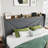 Modern Upholstered Bed With Charging Station & Storage Drawers, Velvet Wingback Headboard,Queen/Full/King Size-2091463790-2091463781