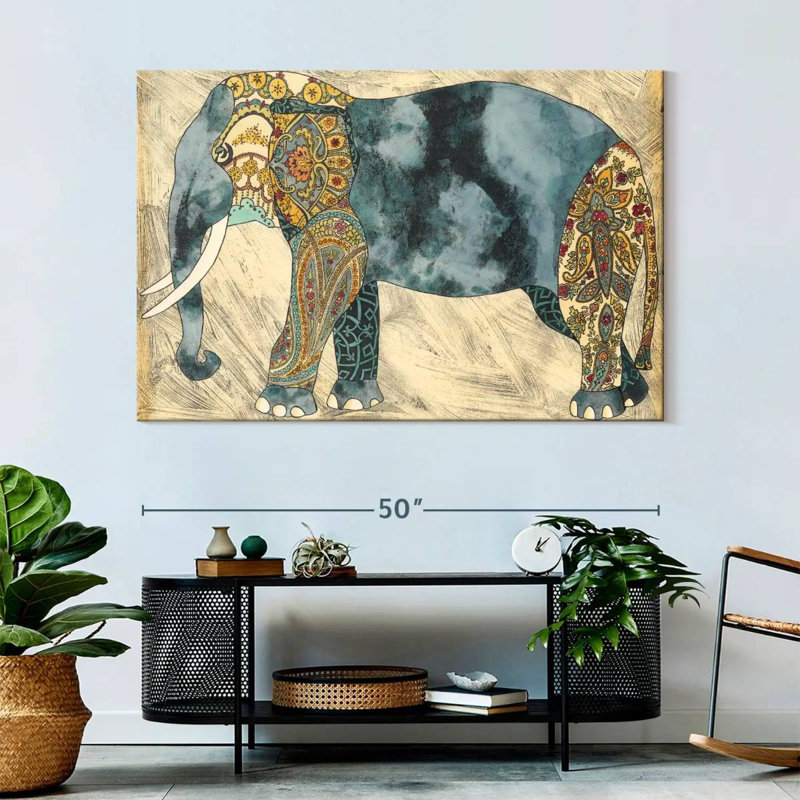 Royal Elephant, 34" H x 51" W