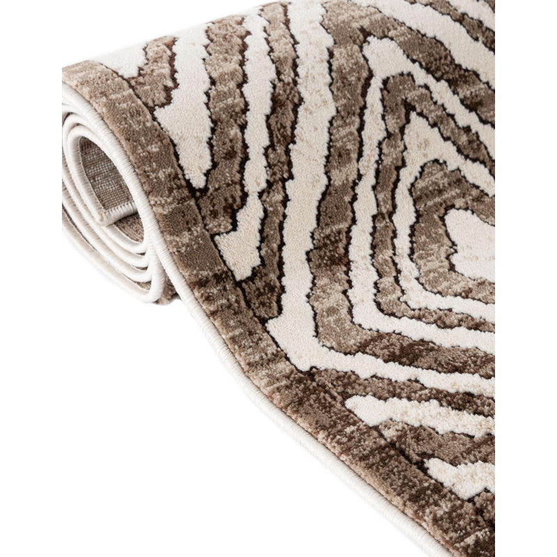 Tapis Union Rustic Hermitage, Ovale 5 pi 3 po x 8 pi