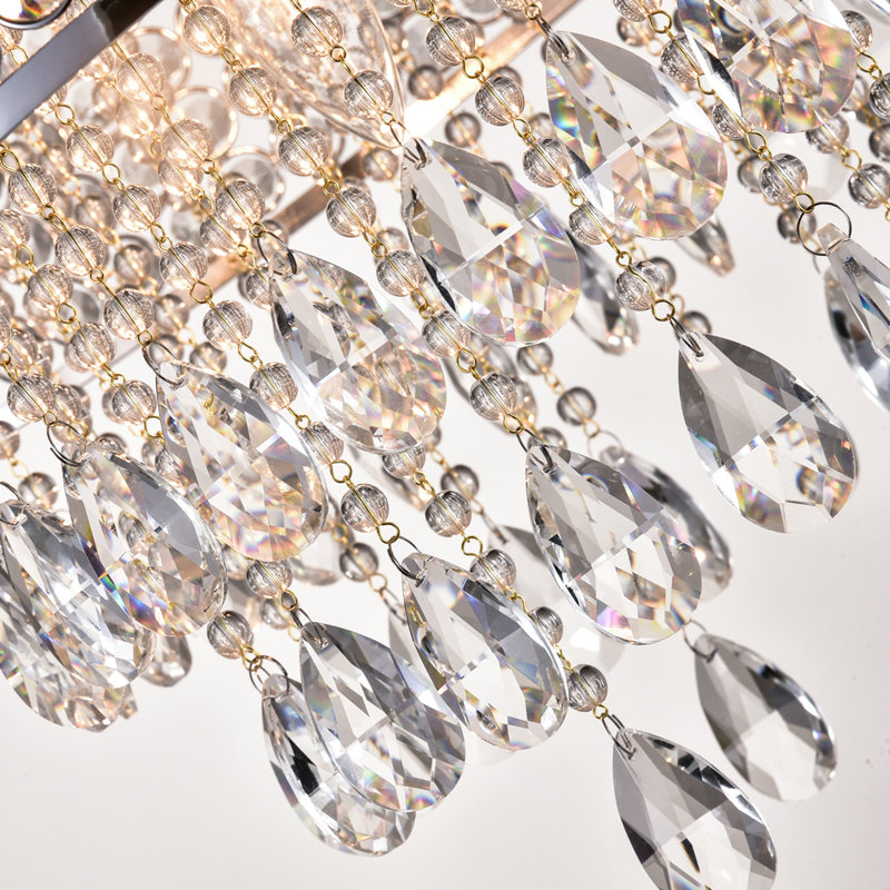 Orlando 5 - Light Dimmable Drum Chandelier