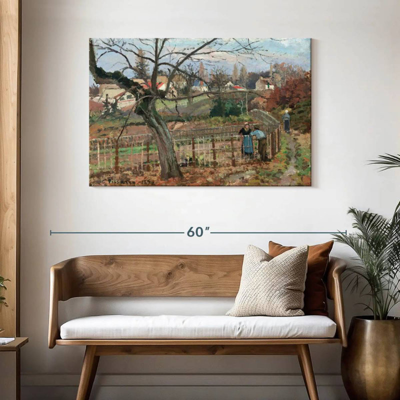 Alvord The Fence 1872, H 30 po x l 45 po