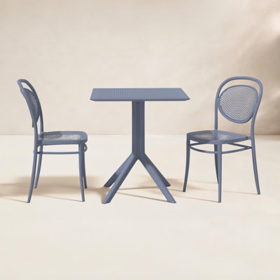 Farrah 28" Patio Bistro Set