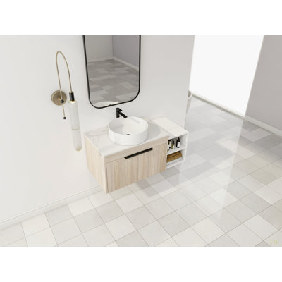Meuble-lavabo de style moderne 42 po