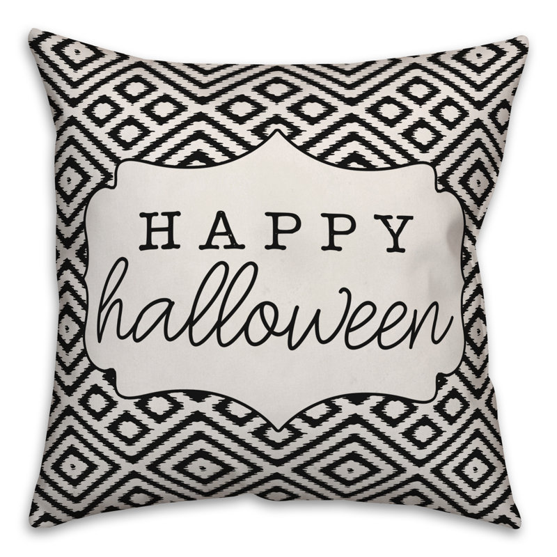  Housse de coussin Happy Happy Aztec, 20 po X 20 po