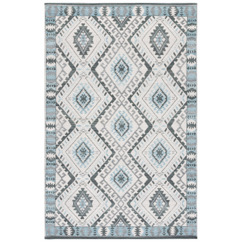 Arbel Hand Woven Performance Southwestern Rug, Rectangle 5' x 8'