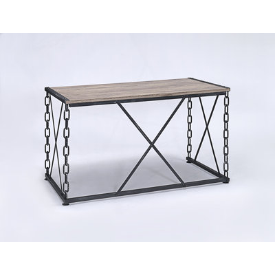 Bureau d'écriture de style industriel