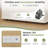 Kitchen Island With Storage, Rolling Kitchen Island Cart With Drop Leaf Countertop, Drawers, Bar Cart Cabinet Island Table With Spice Rack & Outlets & Towel Rack, Mobile Island Table For Kitchen