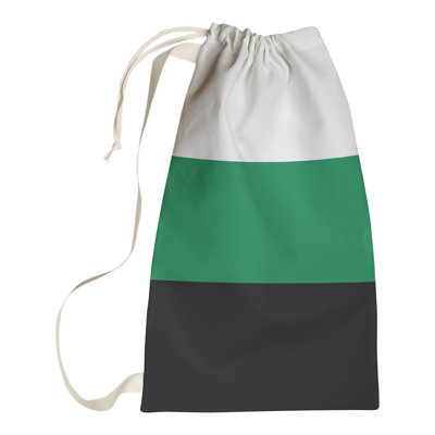 Boston Fabric Laundry Bag with Handles
