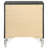 Malcolm Black 2-Drawer Nightstand Bedside Table
